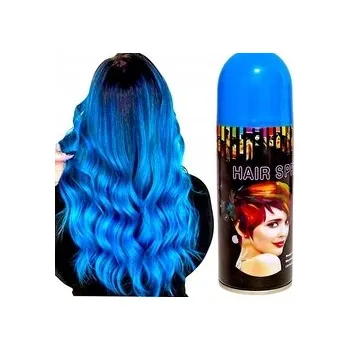 Barva na vlasy Sprej na vlasy BARVA SMÝVATELNÁ ŽLUTÁ BEZPEČNÁ PRO BARVENÍ NA PÁRTY