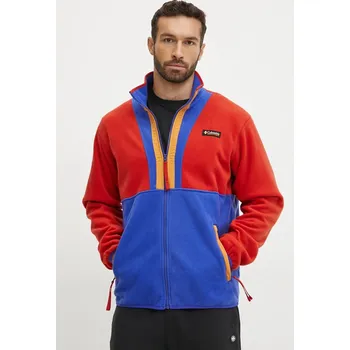 Pánská móda Fleecová mikina Columbia Backbowl II Full Zip Fleece 2090851 červená 33X, vel. XL