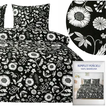 Povlečení Povlečení 200x220 Sada 3 dílů Bavlněný satén Stylové Aida