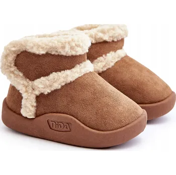 Dívčí sněhule Butosklep dětské sněhule hnědé velikost 25