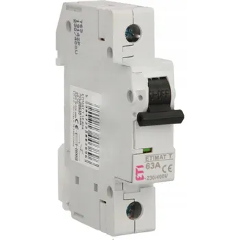 vypínač OMEZOVAČ ODBĚRU VÝKONU ETIMAT T 1P 63A 1 Ks. ETI-POLAM ETIMAT T 1P 63A