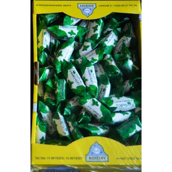 Bonbon Bonbóny Krówka s příchutí máty Osm Bidziny 2000 g