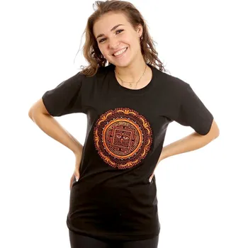 Pánské tričko Tričko „Ohnivá jantra“ černé Velikost: 40