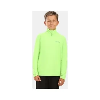 Chlapecká mikina Kilpi ALMERI-J zelená 164; Zelená mikina