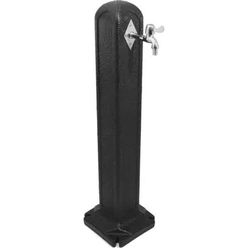 Plotový sloupek Meva Zahradní sloupek s kohoutkem - tmavý