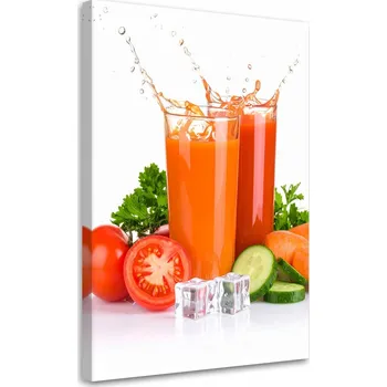 Obraz Obraz do kuchyně barové jídelny, Šťáva z zeleniny příroda 40x60