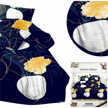 Povlečení Povlečení DALWIN Povlečení 70x80 Sada Saténová Bavlna 220x200 4dílná