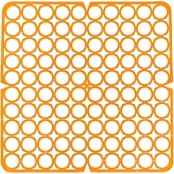 Vrták MS Tworzywa 4663 Organizér do dřezu 28x28 cm Oranžová