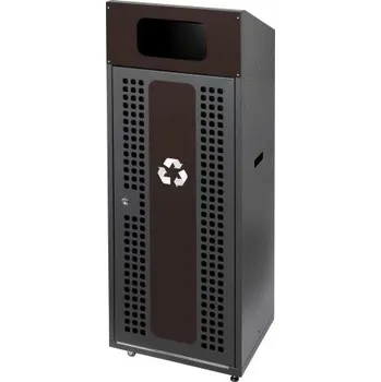 Odpadkový koš Meva Koš na třídění odpadu - hnědý