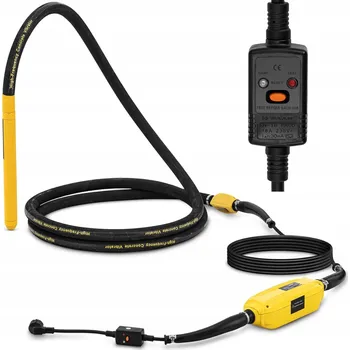 Ponorný vibrátor VIBRAČNÍ TYČ DO BETONU, PONORNÝ VIBRÁTOR, ZHUTŇOVAČ BETONU 2000W, 5M