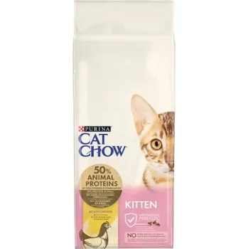 Krmivo pro kočku Suché krmivo kočky Cat Chow s kuřecím masem 15 kg