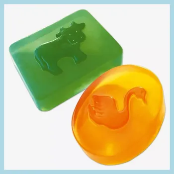 kreativní sada Plastová forma Kráva / Labuť (Forma na výrobu mýdel)