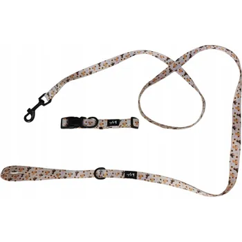 Vodítko pro psa Vodítko sada (obojek + vodítko) Ajka, materiál, 1,5 m