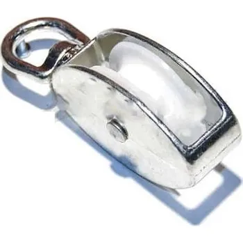 Jištění Kladka otočná s nylonovou cívkou 5/15 mm