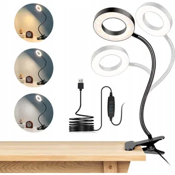 Lampička KLIPOVÁ LAMPIČKA LAMPičKA NA ČTENÍ K POSTELI 48 LED