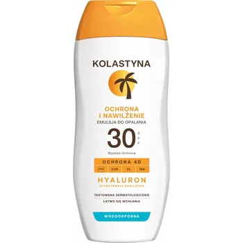 Přípravek na opalování Emulze na opalování Kolastyna Hyaluron SPF 30, 200 ml