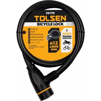 Zámek na kolo TOLSEN ZÁMEK NA KOLO 80cm
