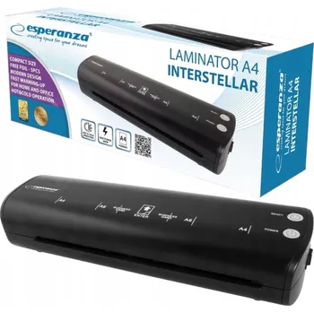 Kancelářská technika Laminovačka Esperanza 5905388883250 pro horkou i studenou laminaci