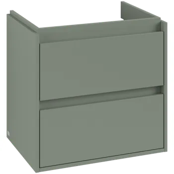 Koupelnový nábytek Villeroy & Boch Skyla - Skříňka pod umyvadlo 622x439 mm, 2 zásuvky, Soft Green C79500AF