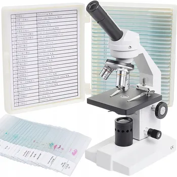 Optický mikroskop Techrebal Tools 400X25P-ZESTAW-FBEA-6231D 400x zvětšení