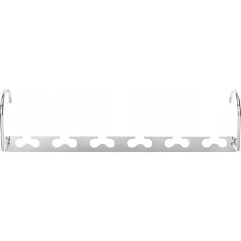 Vrták Držák na 12 ramínek do skříně stříbrný Rayen