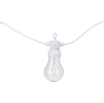 Venkovní osvětlení PROGARDEN Světelný řetěz LED PARTY 20 žárovek bílý KO-LE2200270