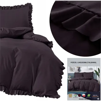 Povlečení Povlečení 160x200 3 Č. s volánem Jowita 02