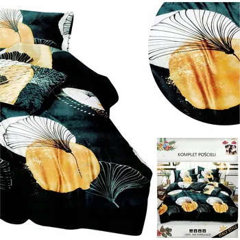 Povlečení Povlečení DALWIN Povlečení 70x80 Sada Saténová Bavlna 160x200 4dílná