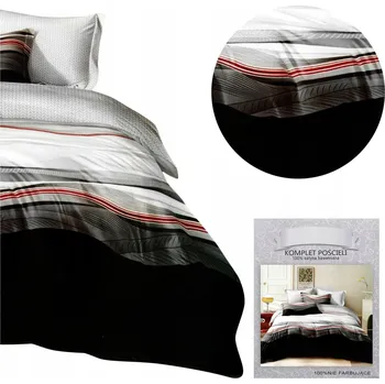 Povlečení Pościel MELITA 160x200 Bavlněný satén, 3 díly