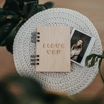 Fotoalbum Dědova dílna Mini fotoalbum I love you A6 na výšku Počet a barva papírů: Černé - 15 listů