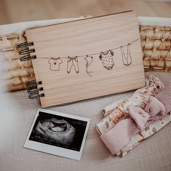 Fotoalbum Dědova dílna Malé fotoalbum Šňůra A5 Počet a barva papírů: Černé - 30 listů