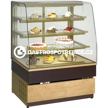 OEM Vitrína chl. cukrářská GEORGIA III 1000 - šedá