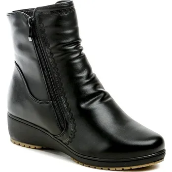 Dámská zimní obuv Scandi 262-0227-A1A černé dámské zimní boty EU 40 + DÁREK