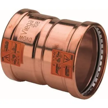 rozdělovač topení Viega PROFIPRESS 2415XL objímka 76,1mm, lisovací, voda, měď