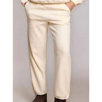 Dámské kalhoty Sinsay - Kalhoty wide leg - krémová - 505FJ-01X - 505FJ-01X-M