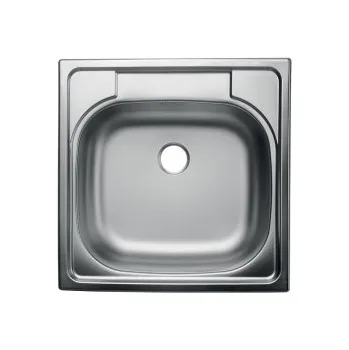 Nerezový dřez Novaservis Dřez 48x48 tkaná struktura DR48/48TS