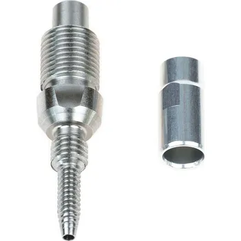 Kompletní kit šroubení hadic kevlar 5mm pro páku DRT / MXA - stříbrný