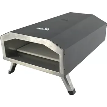 Pec na pizzu Cattara pec na pizzu plynová 4 kW Margherita, 14104 + regulátor PB (Cattara 14104 stolní plynová pec na propan-butan, kámen 30x30 cm)