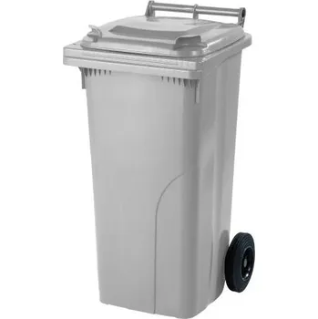Železářství Meva Plastová nádoba 120 l - světle šedá