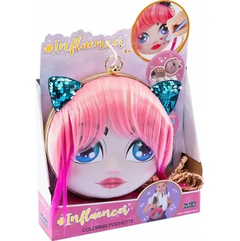 Růžová kabelka přes rameno