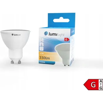 Žárovka LED žárovka JDR GU10 4,3W studená bílá AL+PC