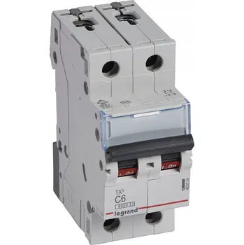 vypínač LEGRAND Jistič S302 C6A TX3 403524