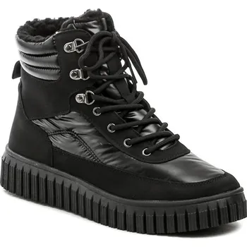 Dámská zimní obuv Scandi 263-0079-A1 černé dámské zimní boty EU 37 + DÁREK