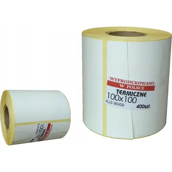 Samolepící etiketa Termální etikety 100x100 pro tiskárny ZEBRA, Citizen a Sato