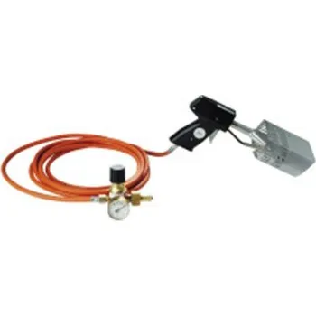 Horkovzdušná pistole Meva Plynová pistole k ohřevu smrštitelných fólií