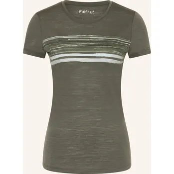 Me°Ru' Dámské Funkční Tričko Trelleborg, khaki / světle šedá, 44