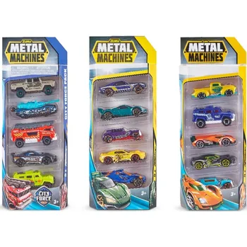 plyšák Kovové autíčko sběratelské 5 ks