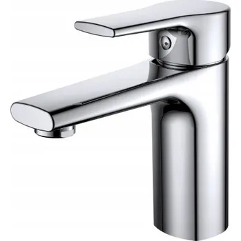 Vodovodní baterie Stojánková umyvadlová baterie Sea-Horse Modern stříbrná