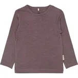 Mikk-line dětské tričko z vlny a bambusu 6002 - Sparrow Velikost: 98 VLNA, BAMBUS