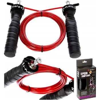 Švihadlo Švihadlo HMS SK48 Černo červené s nastavitelným obalem pro fitness trénink